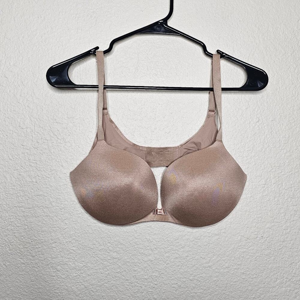 Victoria's Secret Lined Demi tan nude padded bra Women's size 34D